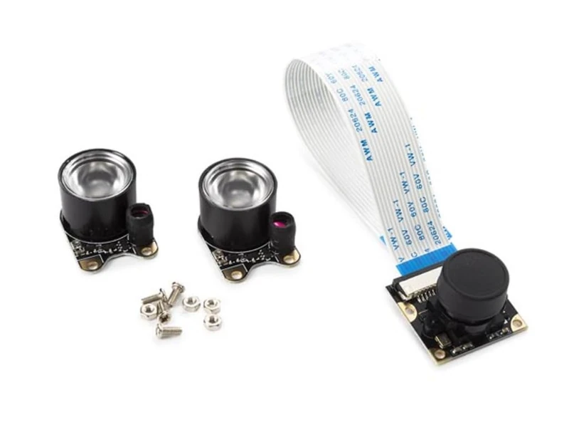 Whadda - Camera Module with 2 IR Lights for Raspberry pi®