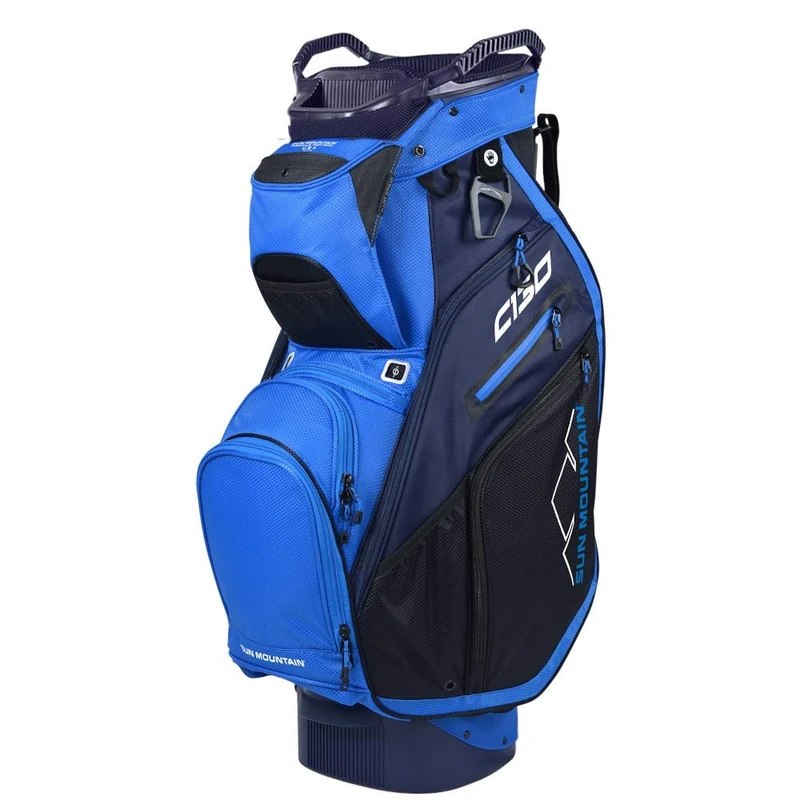 Sun Mountain Golf C-130 Golf Bag Black/Navy/Cobalt Blue, One Size