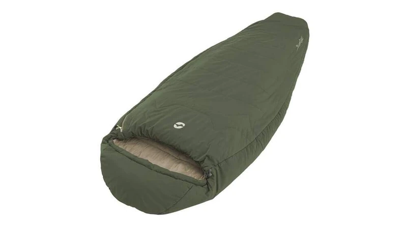 Outwell FIR Lux Sleeping Bag crem.Izq Unisex Adult, Grey, One Size