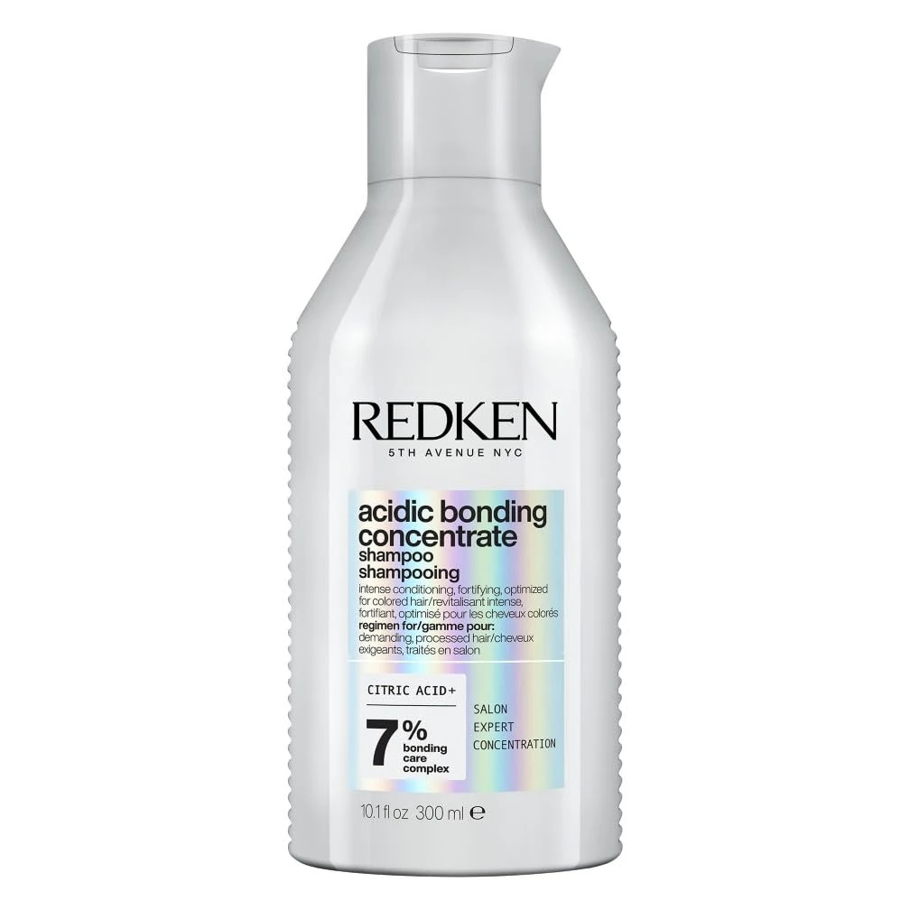 REDKEN Acidic Bonding Concentrate Shampoo, Sulphate Free for a Gentle Cleanse, Strengthens Bonds, Repairs Damage & Protects Hair, 300ml