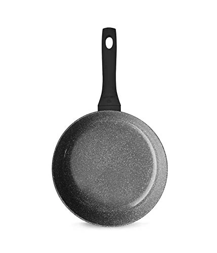 Gerlach Granitex Grey Ceramic Coating Frying Pan Ceramic Induction Electric Gas Ceramic Cooker 28cm Grey