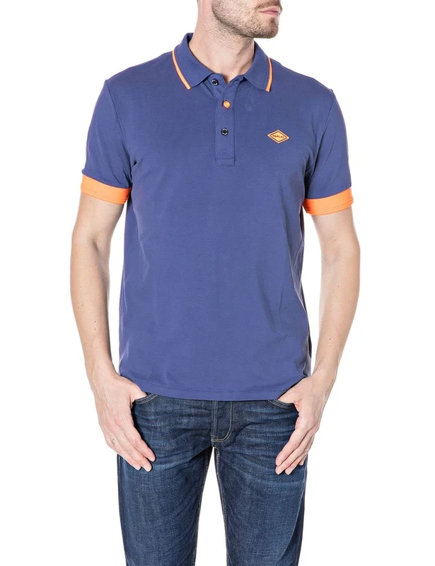 REPLAY Men's M3542 .000.21868 Polo Shirt, 986, S - Image 1