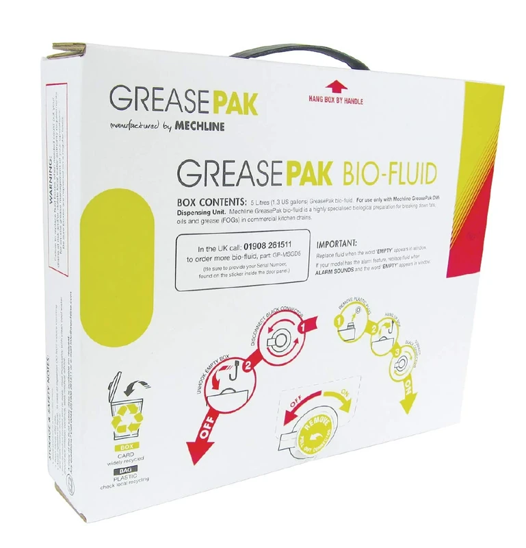 GreasePak Dosing Fluid (3x5Ltr)