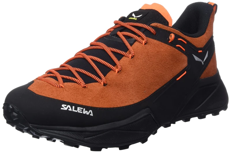 Salewa MS Dropline Leather Trail running shoe, Autumnal/Black, 39EU