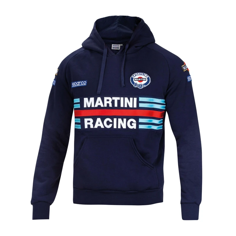 Sparco Martini Racing Unisex Adult Sweatshirt, multicoloured, Small