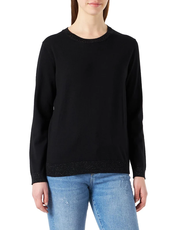 REPLAY Women's Jumper, Black (098 Black), M