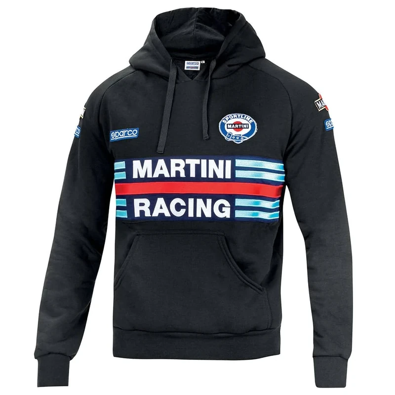 Sparco Martini Racing Unisex Adult Sweatshirt, multicoloured, Large