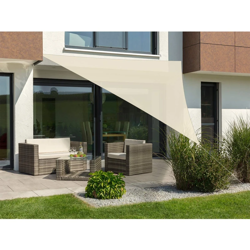 Schneider-Schirme Unisex – Adult's Teneriffa 500 x 500 x 500 cm Awning, Natural - Image 1