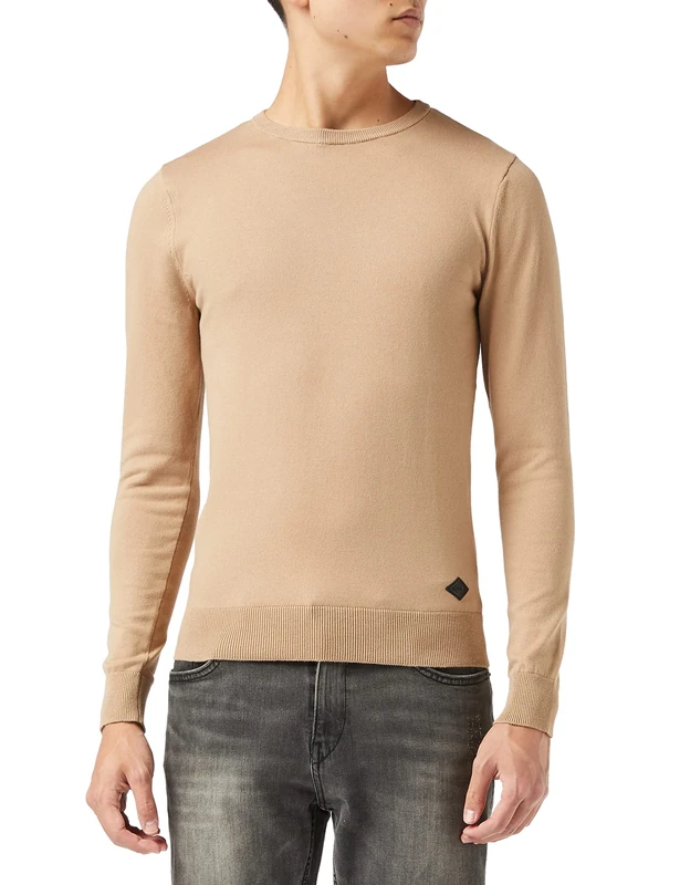 REPLAY Men's Uk2671.000.g22920 Sweater, Nude, XL