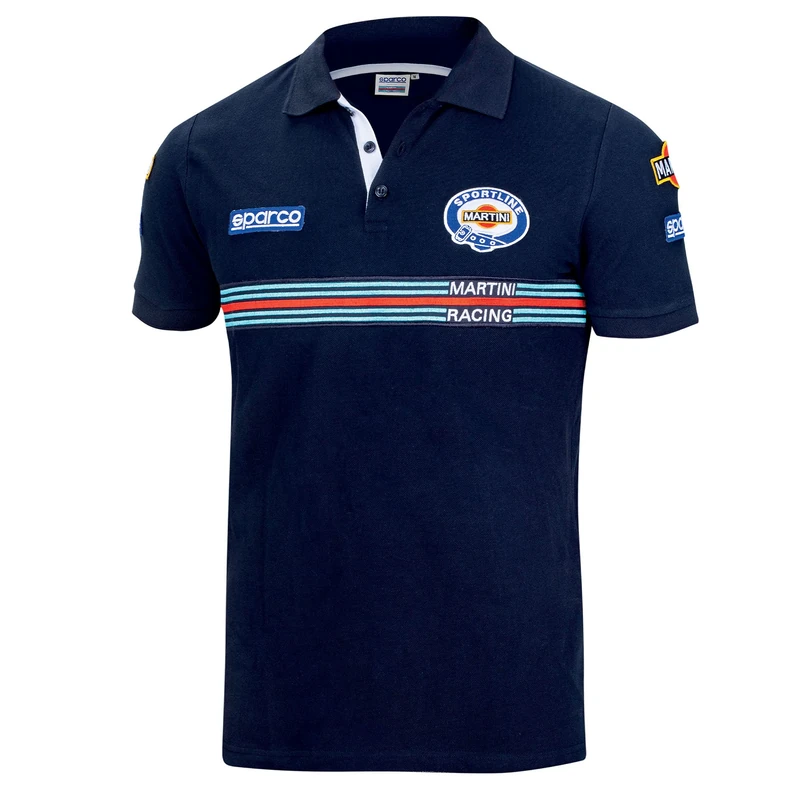 Sparco Unisex_Adult Martini Racing Polo Shirt, multicoloured, XX-Large - Image 1