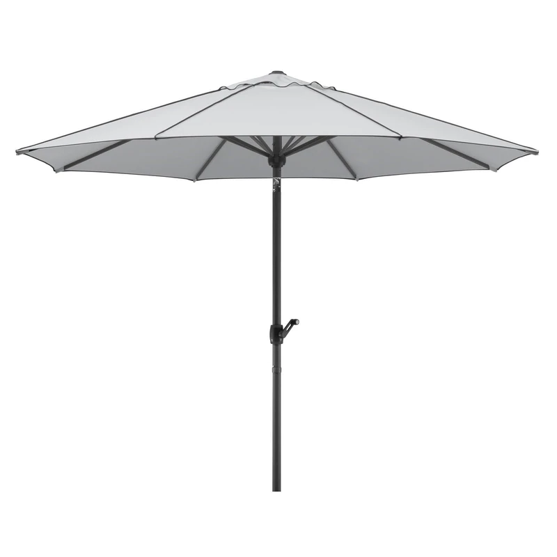 Schneider - Umbrella Adria 300 cm diameter parasols, silver grey - Image 1