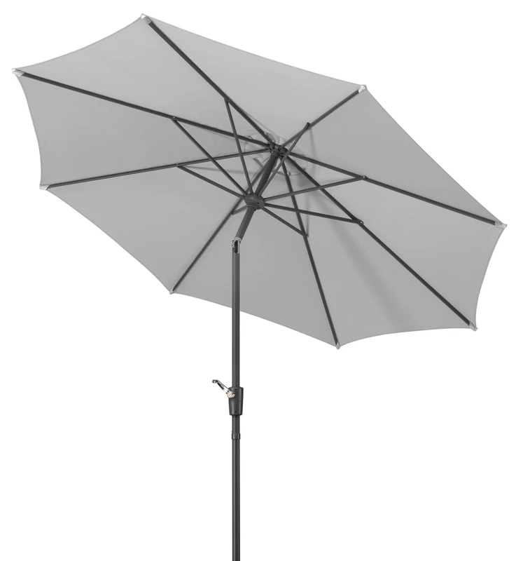 Schneider - Harlem Umbrellas Diameter 270 cm, Silver Grey