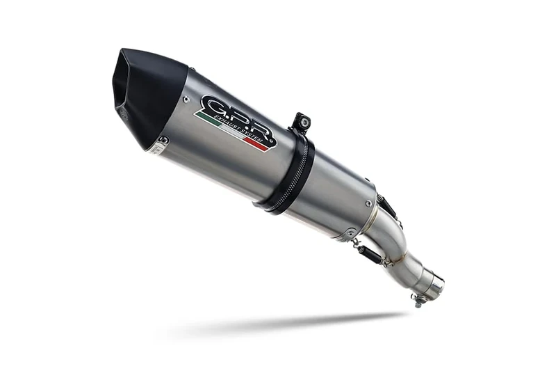 GPR exhaust system compatible with Rsv 4 1100 Racing Factory 2019/2020 e4 Homologated legal slip-on exhaust including removable db killer, link pipe and catalyst