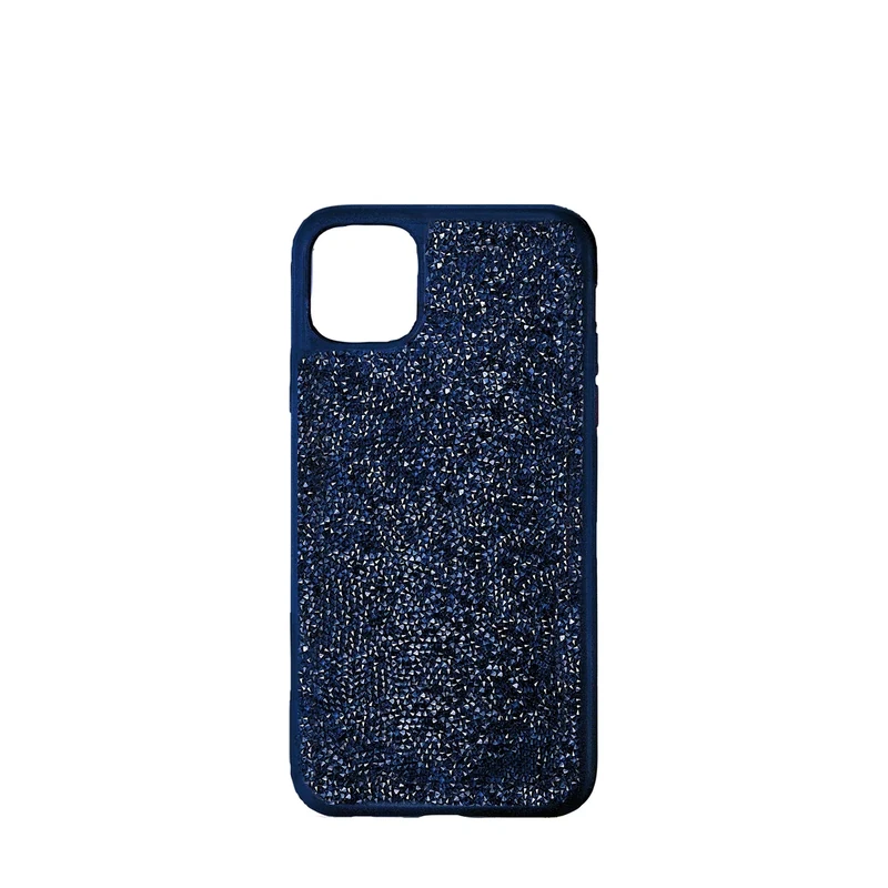 Swarovski Glam Rock Smartphone Case with Bumper, iPhone® 12 mini, Blue