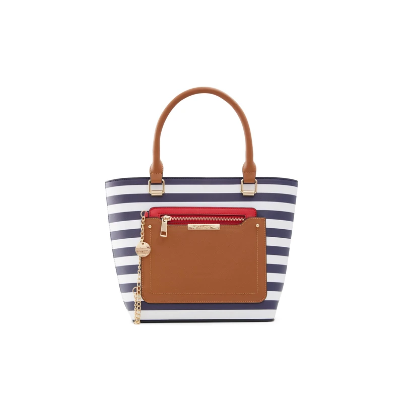 Aldo Women's Perimma Tote Bag, Navy Multi, One Size UK