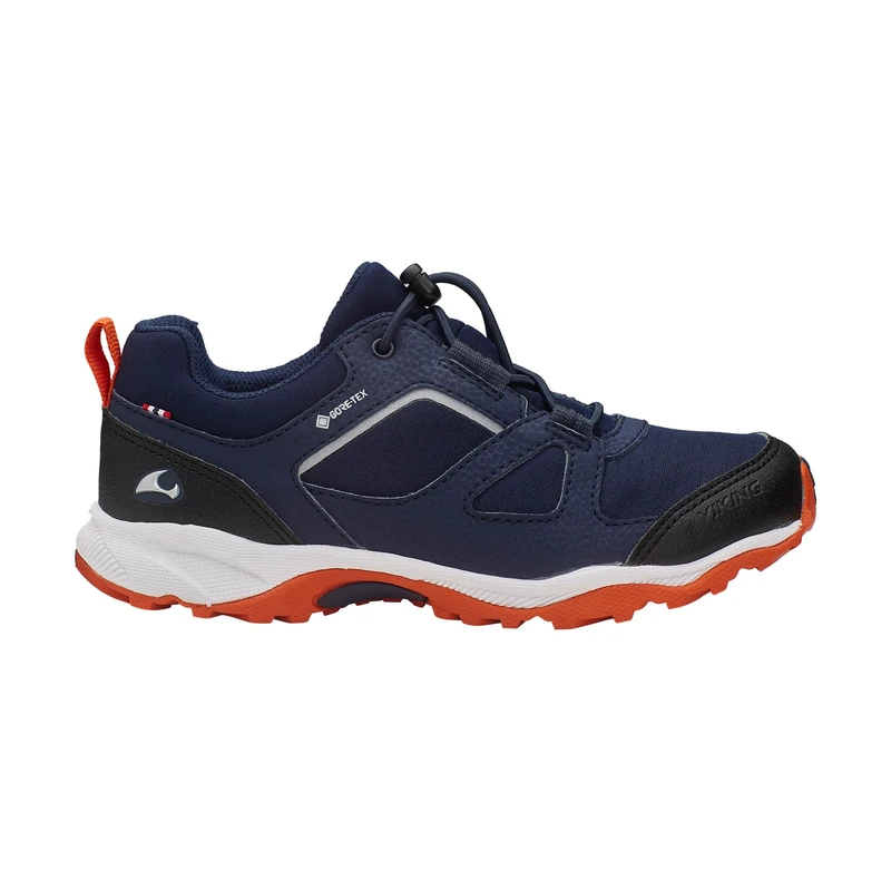 Viking Nator Low Gtx Walking Shoe Unisex Kids, Nvay Rust, 3.5 UK