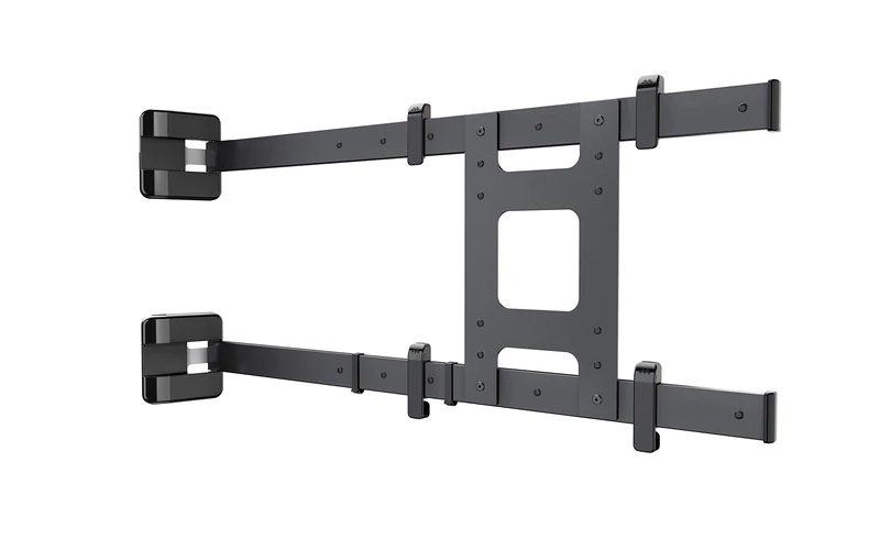 Meliconi Flag TV Stand for 55-82 inch TV - Ideal for rotating any 90° TV, VESA 200-300-400-600, Black