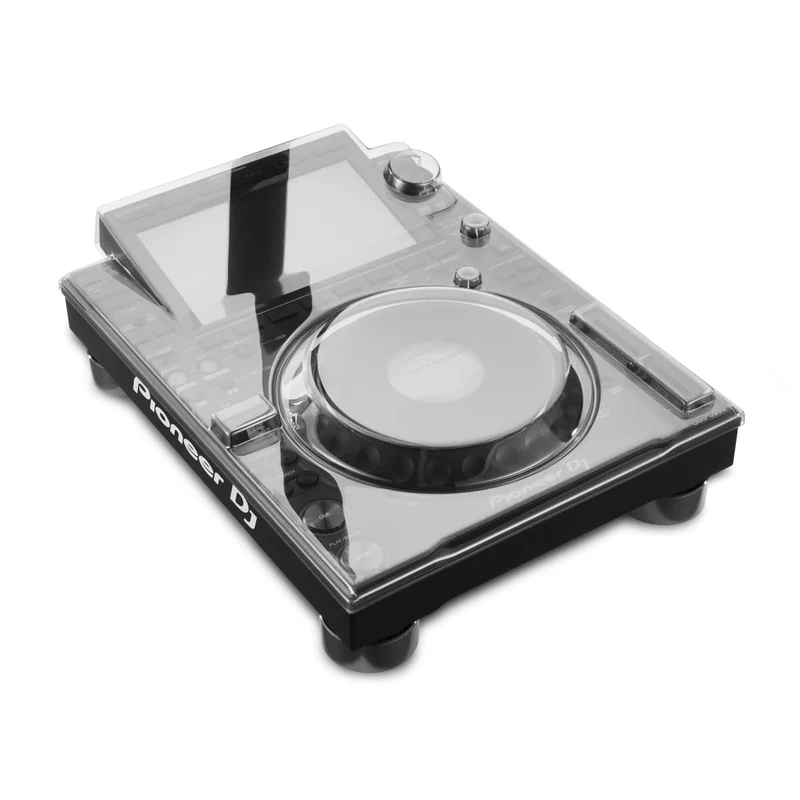 Decksaver Cover for Pioneer DJ CDJ-3000 - Super-Durable Polycarbonate Protective lid in Smoked Clear Colour, Made in The UK - The DJs' Choice for Unbeatable Protection
