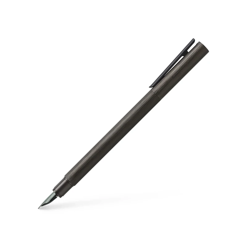 Faber-Castell Neo Slim Auminium M Fountain Pen - Gun Metal