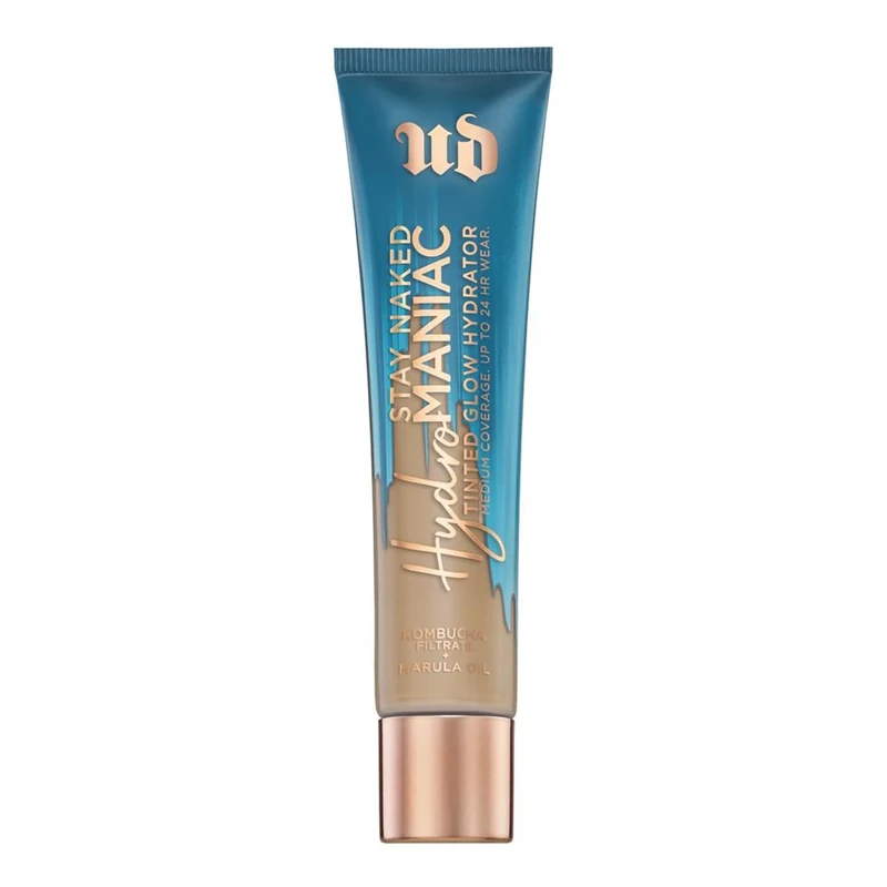 Urban Decay Stay Naked Hydromaniac Tinted Glow Foundation, Buildable Medium Coverage, Vegan Formula*, Shade: 41, 35ml