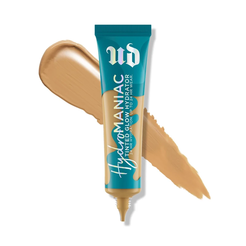 Urban Decay Stay Naked Hydromaniac Tinted Glow Foundation, Buildable Medium Coverage, Vegan Formula*, Shade: 50, 35ml