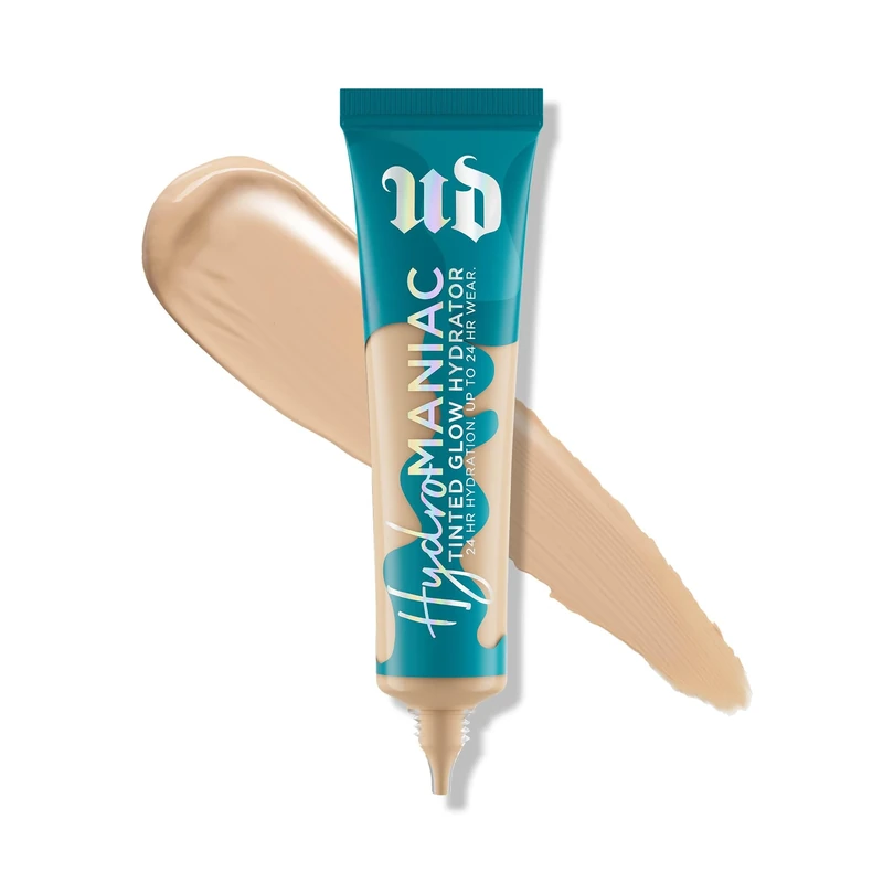 Urban Decay Stay Naked Hydromaniac Tinted Glow Foundation, Buildable Medium Coverage, Vegan Formula*, Shade: 20, 35ml