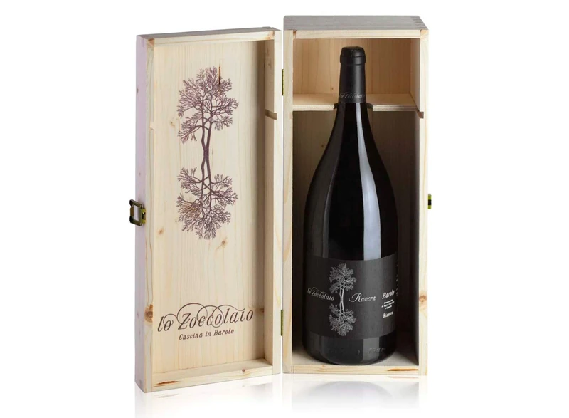 Lo Zoccolaio Barolo DOCG Riserva Ravera Italian Red Wine Magnum with wood case 1x1500 ml