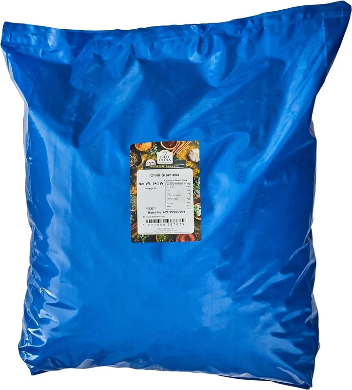 Old India Chilli Stemless, 5 kg