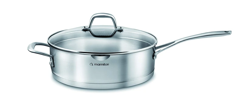 Marmiton Emotion Saute Pan 28 cm Stainless Steel - Image 1