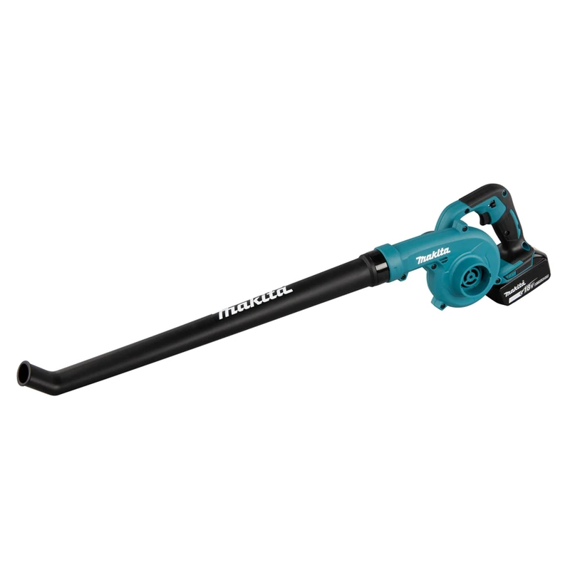 Makita DUB186RT 18V Li-ion LXT Blower Complete with 1 x 5.0 Ah Battery and Charger, Blue