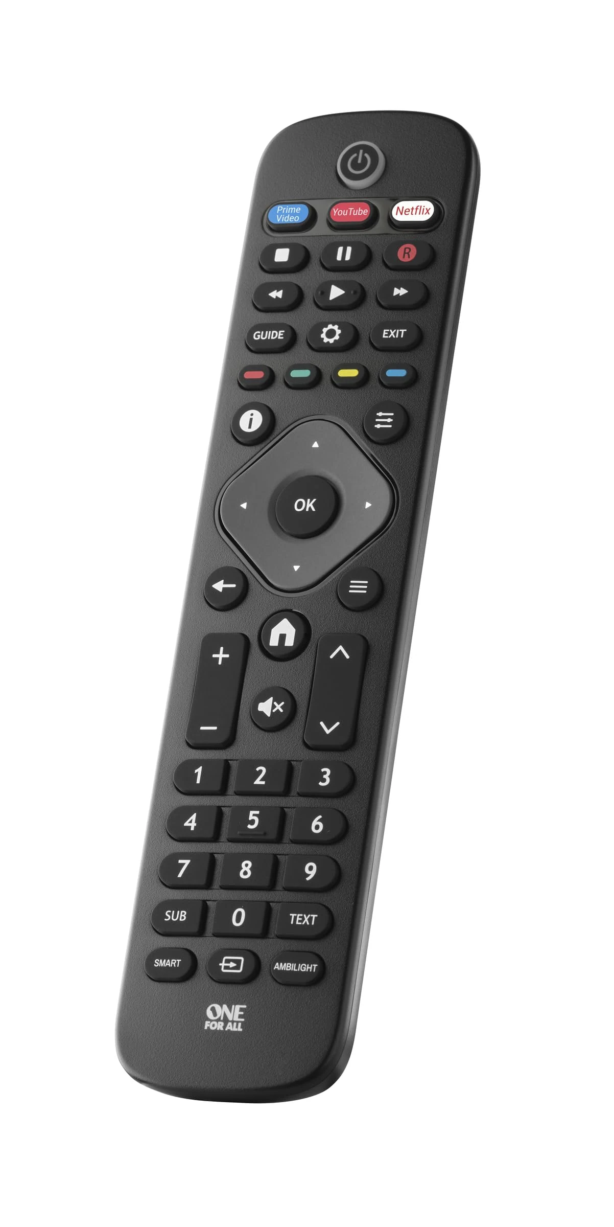 One For All Philips TV remote Works with ALL Philips TVs Learning feature -URC4913