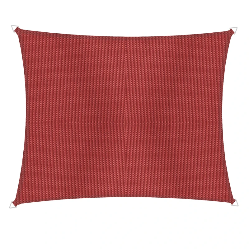 Windhager Cannes 10779 Rectangular Awning 4 x 5 m Sun Protection for Garden and Patio UV and Weather Resistant Red