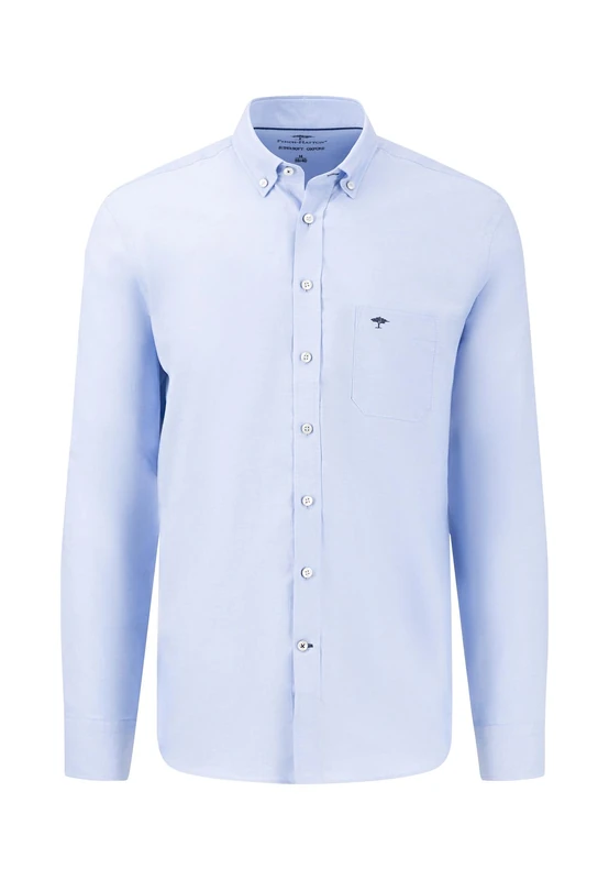 FYNCH-HATTON Men's Business Shirt, lightblue, S
