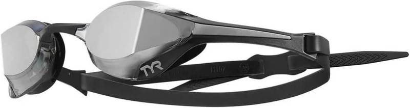 TYR Tracer x Razor Mirrored Race Goggles Adult Fit - Image 1
