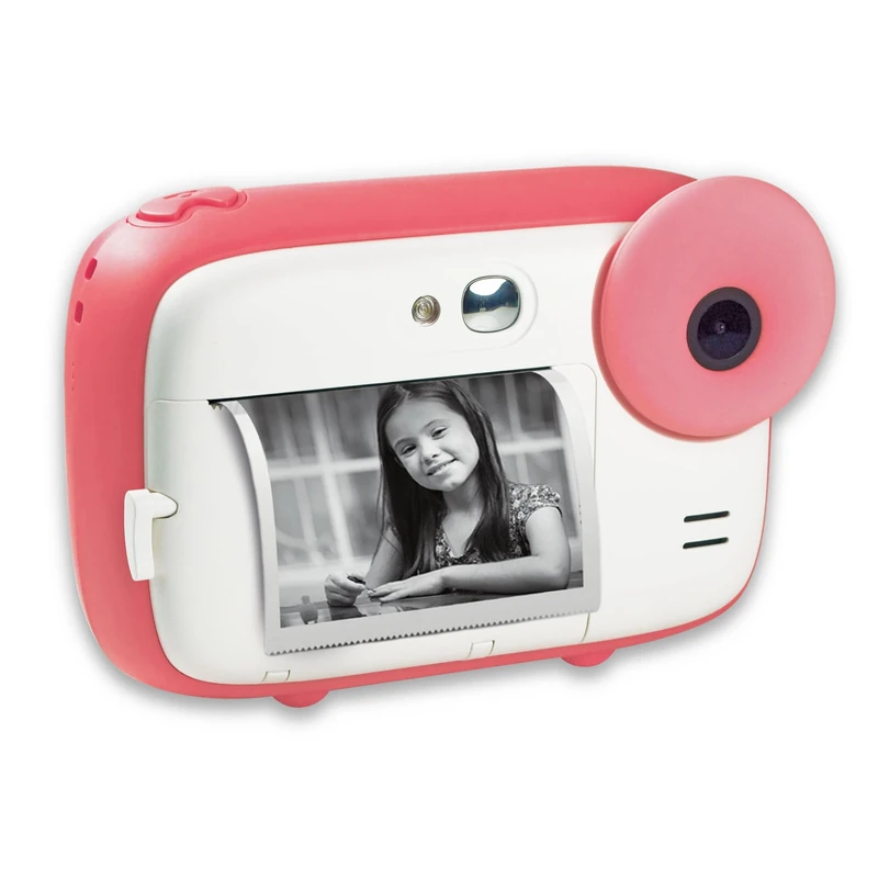 Agfa Realikids Instant Camera (inc 3 Rolls of Thermal Paper) - Pink