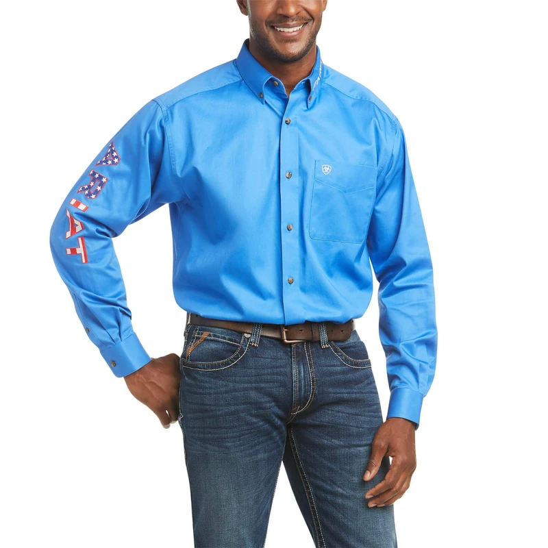 Team Logo Twill Classic Fit Shirt