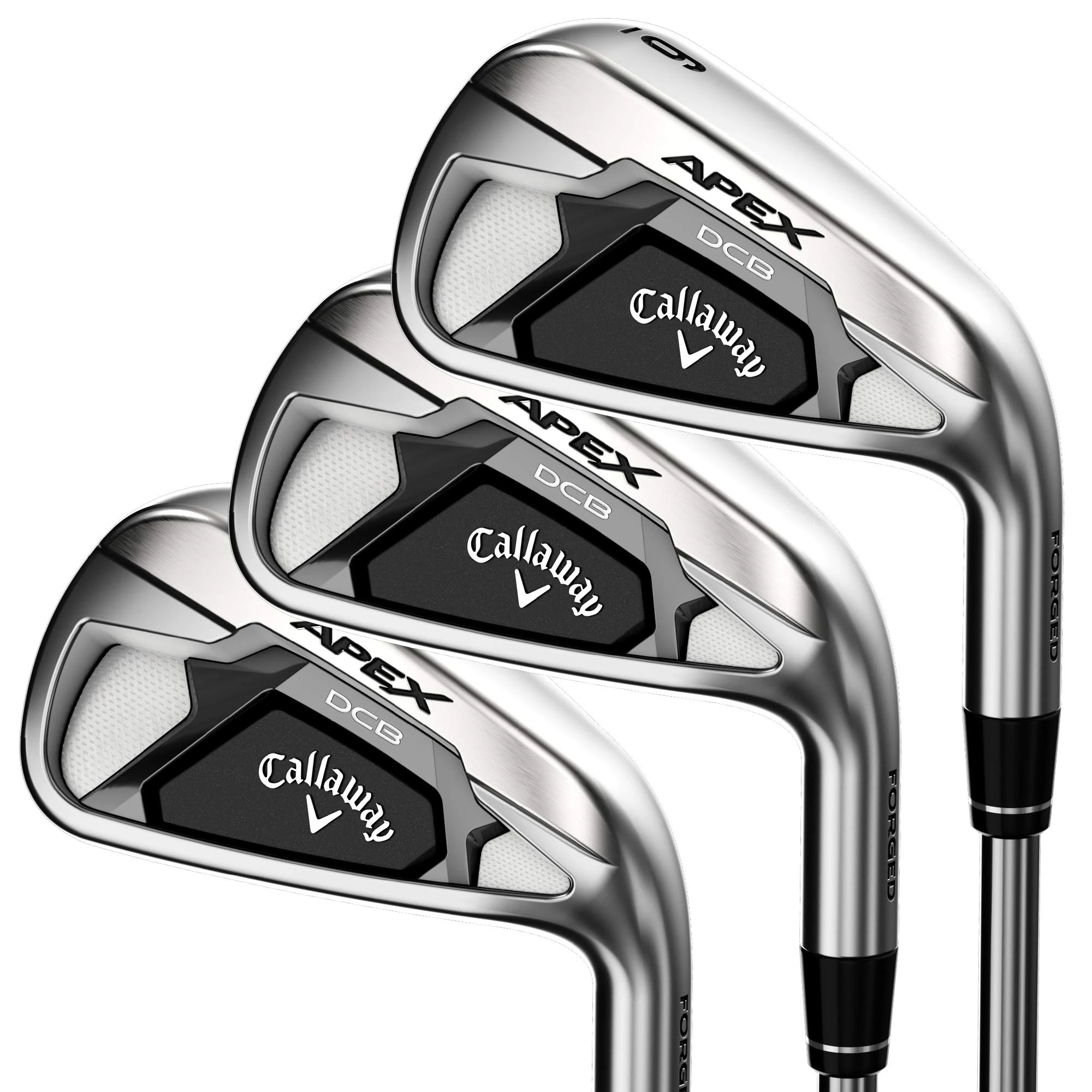 Callaway Golf 2021 Apex DCB Iron Set (Set of 8 Clubs: 4-PW+AW, Left-Handed, Graphite, Light)