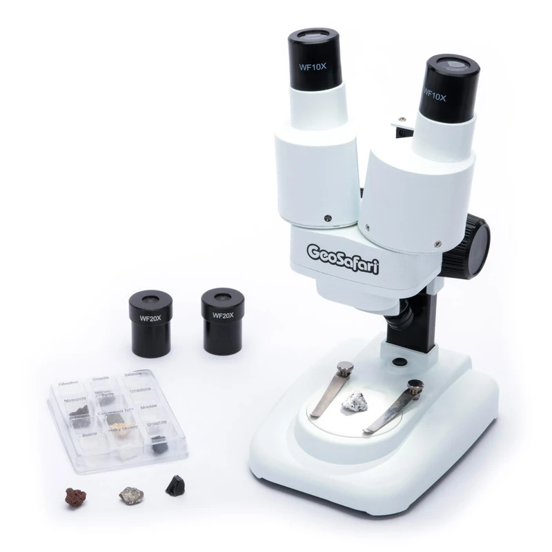 Learning Resources EI-5303 GeoSafari Stereo Microscope View 3D Objects Up Close, Ages 8+