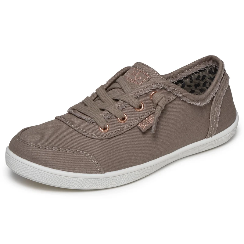 Skechers Women's B Cute Frayed Canvas Slipper Sneaker, Taupe, 5 UK - Image 1