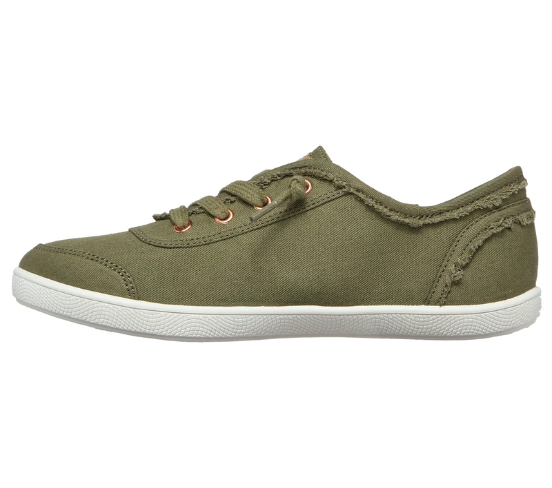 Skechers BOBS Women's 33492 Sneaker, Olive, 7.5