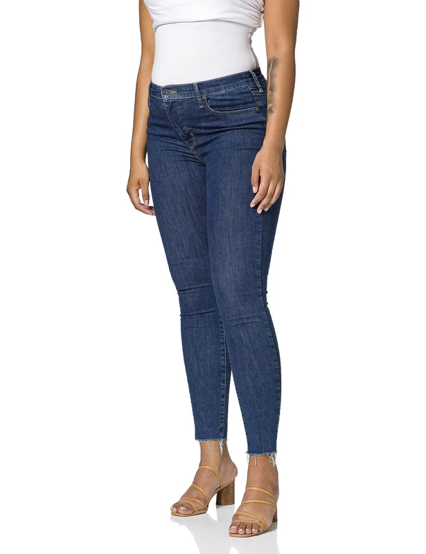 Levi's Women's 720 High Rise Super Skinny Jeans, Echo Stonewash, 24W / 32L