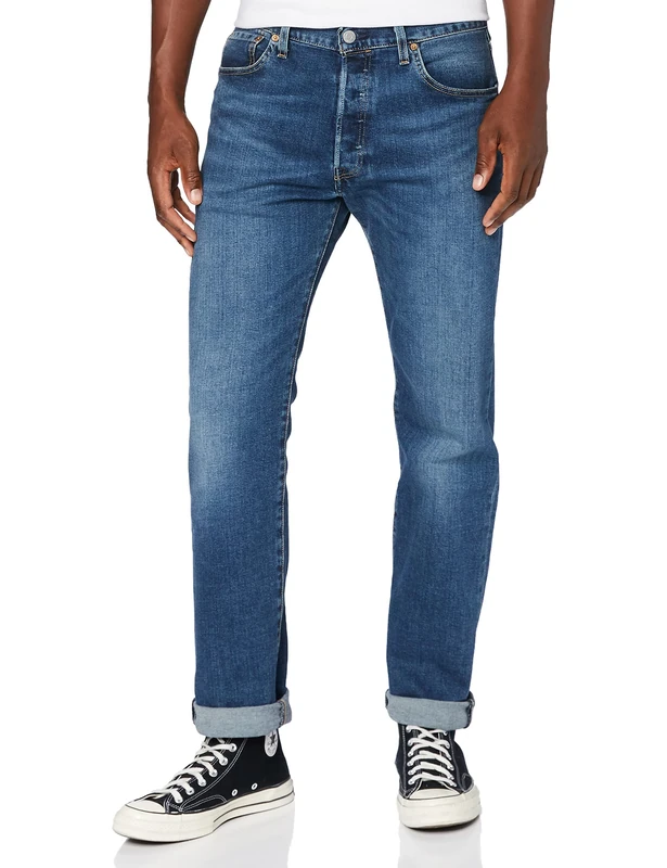 Levi's Men's 501 Original Fit Jeans, Ubbles, 30W / 34L