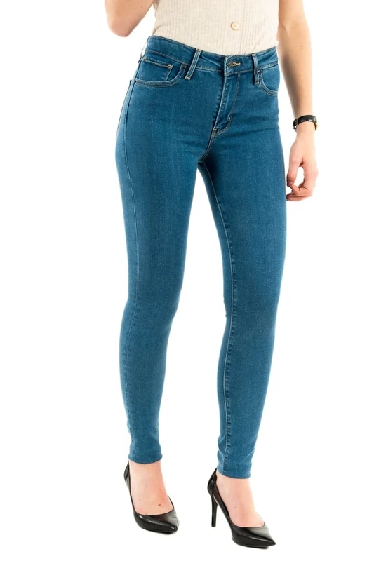 Levi's 721 High Rise Skinny Women's Jeans Bogota Heart (Blue) 24 32
