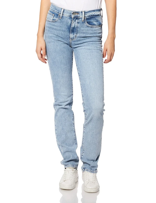 Levi's Women's 724™ High Rise Straight Jeans, Spill The Tea, 24W / 28L