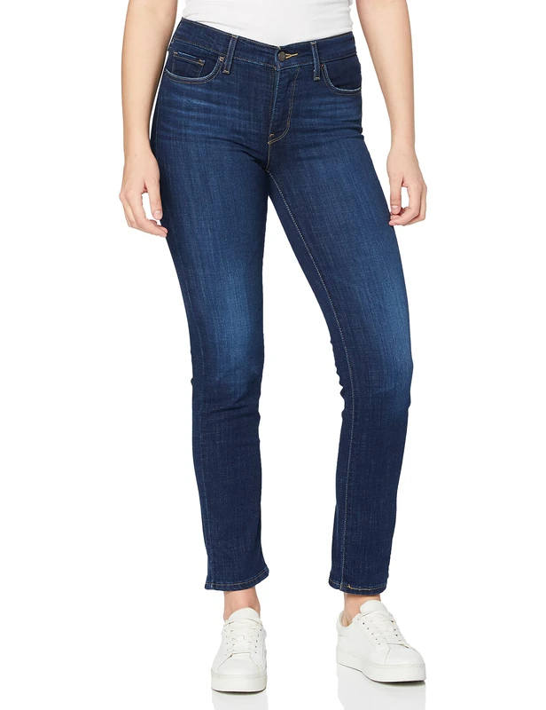 Levi's Women's 314 Shaping Straight Jeans, Cobalt Honor, 29W / 32L