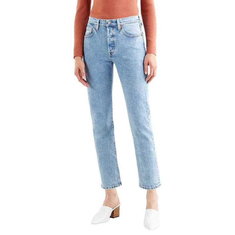 Levi's Women's 501 Crop Jeans, Samba Tango Surge, 23W / 26L - Image 1