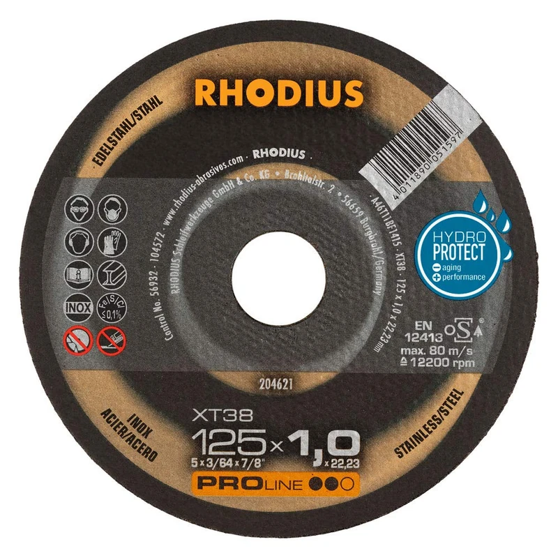 Extra Thin Cutting Disc XT38 Pack 125 x 1.0 x 22.23 mm Pack of 25 - Image 1