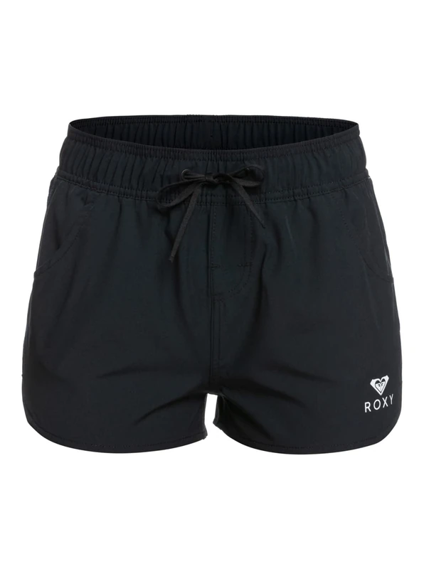 Roxy Womens Wave 2 Inch Board Shorts, Black, S EU