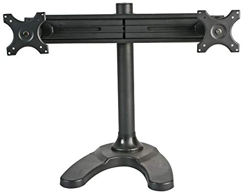 PRO SIGNAL Dual Monitor Desk Mount – Heavy Duty Stand for 2 Screens up to 6kg – Adjustable Height & Swivel – VESA 75/100 – Cable Management – PSG03645