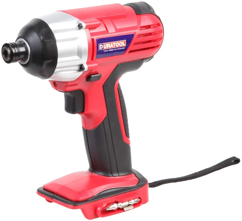 Duratool D03216 18V Li-Ion Cordless Short Body Impact Driver Bare Unit - Image 1